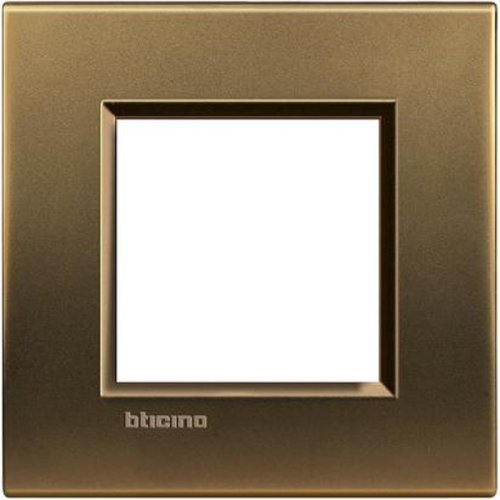 Рамка BTicino Legrand 2 мод LivingLight прямоугольная Бронза  картинка